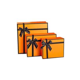 蝴蝶结礼盒橙色（规格可选）