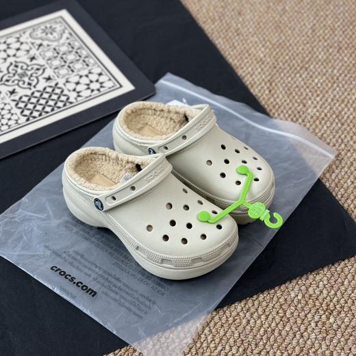 Crocs云朵厚底暖棉洞洞鞋 商品图8