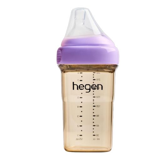 hegen海格恩 240mL 婴儿多功能PPSU奶瓶（紫） 商品图0