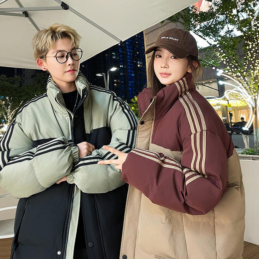 【新款DSS】大依优型大码立领棉服面包服棉衣保暖加厚加肥加大上衣男士外套胖子 商品图4