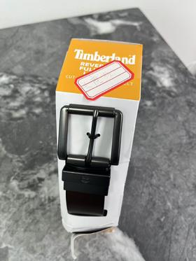 瑕疵Timberland/添柏岚 男士可裁剪可翻转休闲牛皮带腰带
