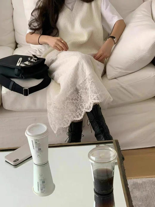 韩系针织马甲福利 商品图4