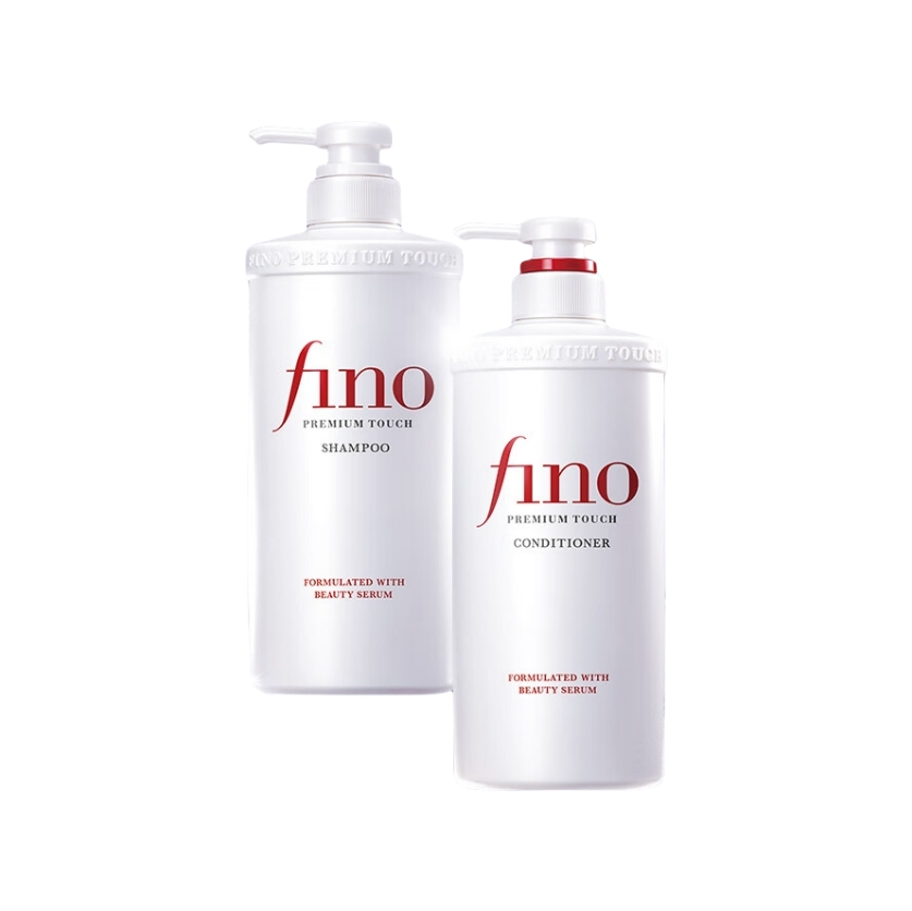 资生堂芬浓透润美容液洗发露550ml/护发素550ml