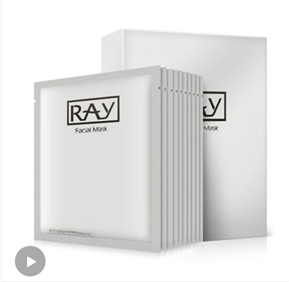RAY妆蕾银色补水保湿面膜10只装