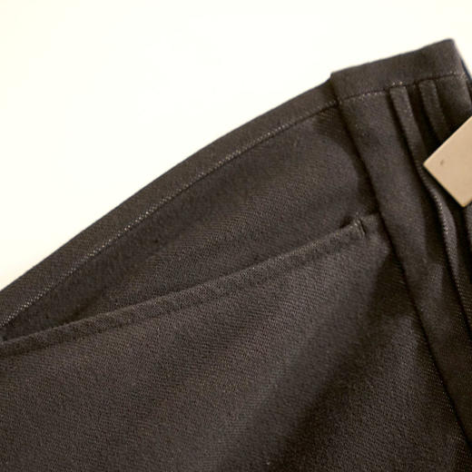 VIVIAN LIU薇薇安刘R2437501夏女装新款斜插兜拉链直筒长裤 商品图3