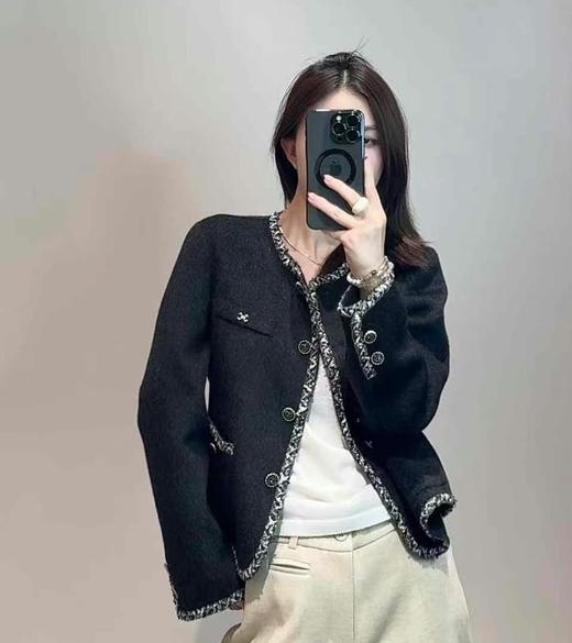 小香风女装外套HJ3A63~凝脂、顺圣、漆黑 商品图3