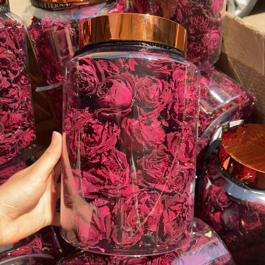 【雲巅源府】墨红玫瑰烤干140g 商品图2