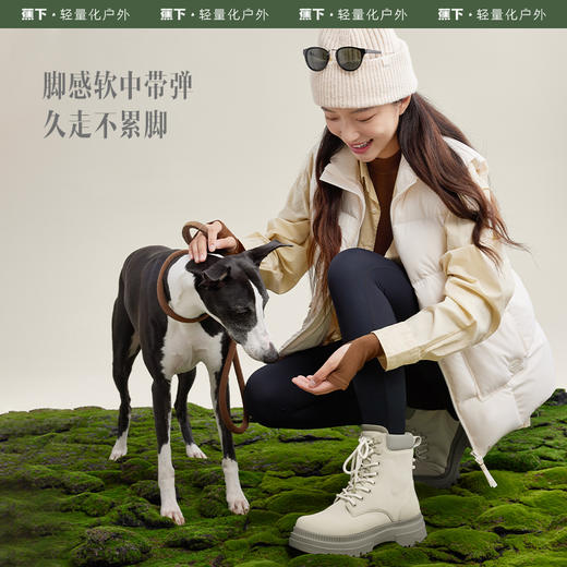 女士轻软厚底马丁靴CW69823 商品图1