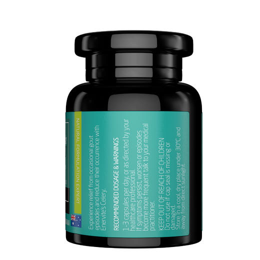 【尿酸平稳 关节轻松】Enervite澳乐维他 高浓度西芹籽芹菜籽痛风胶囊 60粒/瓶 商品图3