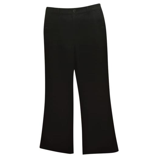 VIVIAN LIU薇薇安刘D2425002春女装新款斜插兜显瘦微喇休闲长裤 商品图4