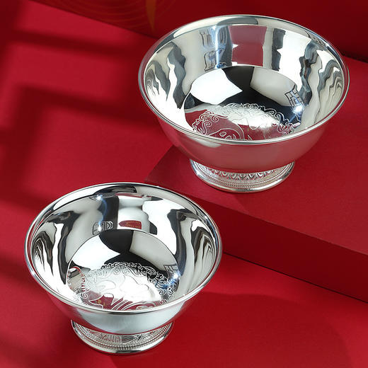 光面银碗 商品图1