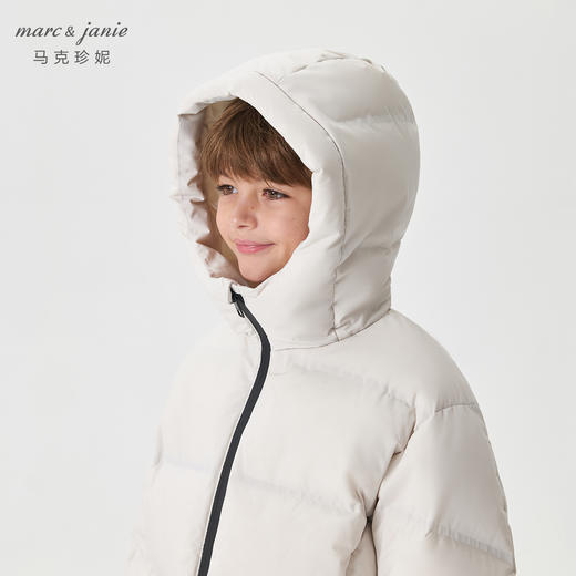 【无缝羽绒服】马克珍妮男童三防超轻保暖羽绒服冬装新款241565 商品图4