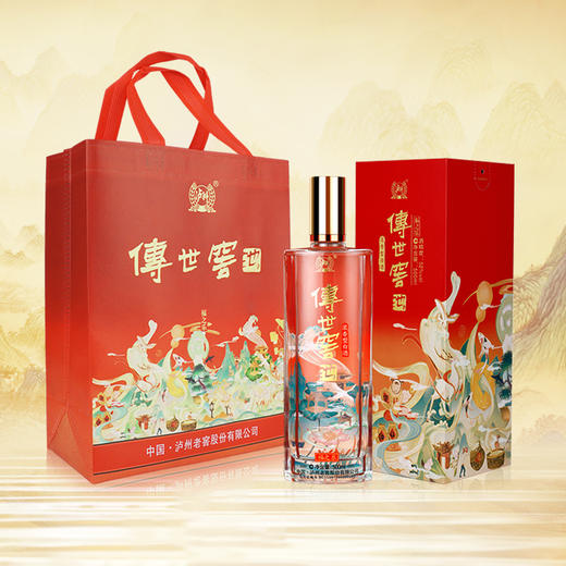 【组合优惠套装】 52度泸州老窖六年窖头曲 500ml*6*2 + 52度 传世窖池福之乐 500ml*6 泸州老窖官方旗舰店 商品图2