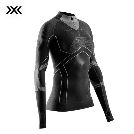 X-BIONIC  聚能轻量女士半拉链上衣 保暖控温速干抑菌日常运动衣  EA-WTA8W24W 商品图2