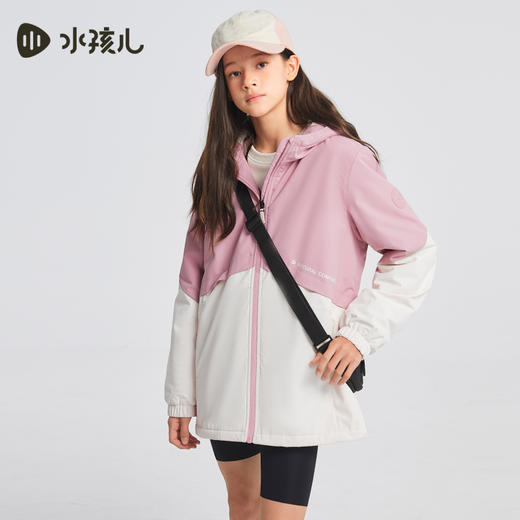 水孩儿童装2024秋冬女童风衣男童外套时尚户外春季防风保暖休闲上衣 商品图0
