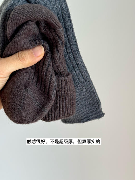 福利回馈—秋冬厚实弹力羊毛袜【5双=¥60包邮】不退换无法接受不要拍！ 商品图9