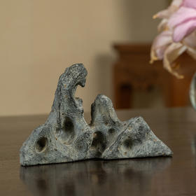 清 黟县青石山子摆件