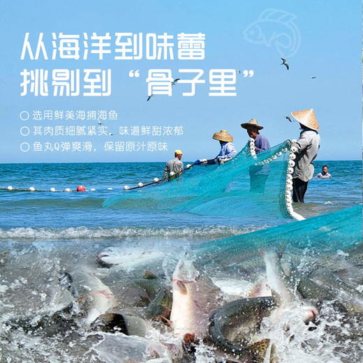 【鱼香浓郁 鲜甜弹牙！】喜辉潮汕鱼丸 爽滑不腻口口留香煮汤火锅烧烤食材鱼蛋 200g/袋 商品图4