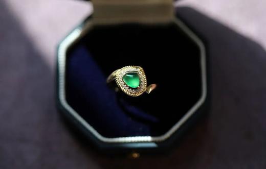 转角之戒 ｜ 色如雨后竹林般苍翠 商品图1