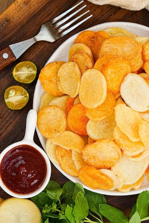 //【一方云拾厚厚厚切薯片】怎么这么好吃！新品！6个网红口味❗️我的宝藏零食！❤️6袋才29.9哇！ ✅真空脱水低温慢炸！非膨化！少油更健康！ 商品图13