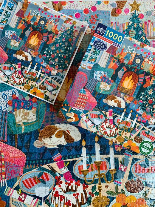 美国eeBoo圣诞主题拼图 商品图1