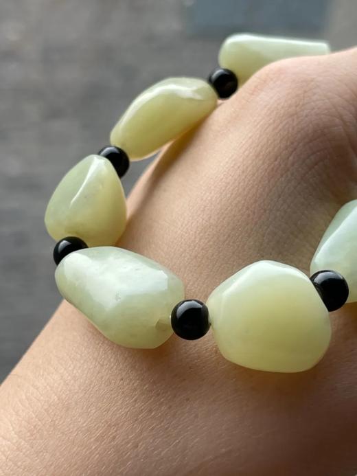 和田白玉随形珠手链，顺丰包邮 商品图9