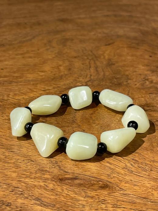 和田白玉随形珠手链，顺丰包邮 商品图8