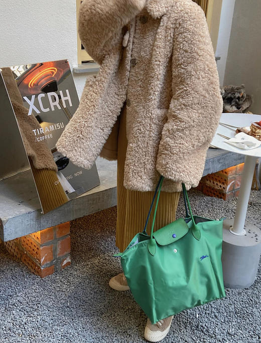 【龙骧经典妈咪包拼色/纯色！大中小号/双肩包】人手一只超能装！带娃☑️旅游☑️出差☑️闺蜜聚会☑️丨防水轻便🔸耐脏百搭🔸尼龙布➕真皮手柄和翻盖！70周年限定款✨超全专柜色 商品图10