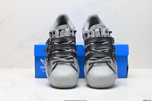 阿迪达斯Adidas Originals Superstar三叶草贝壳头休闲运动板鞋HO6344男女鞋 商品图6