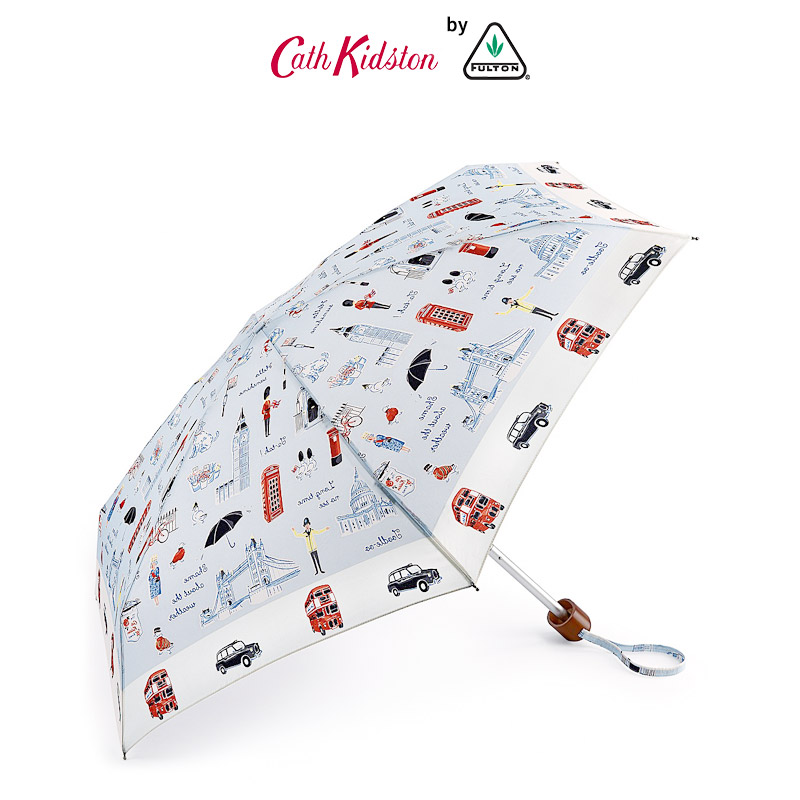 FULTON富尔顿CathKidston联名防晒伞折叠口袋伞超轻遮阳伞JPY带授权招加盟代理