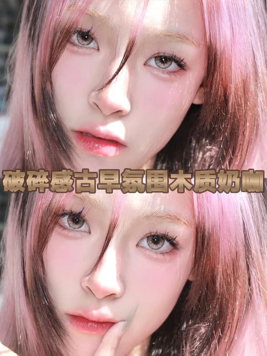 fafacon半年抛 焦糖雀斑/天赋泪珠/丁达尔蓝 14.2mm 棕 灰 蓝 商品图5