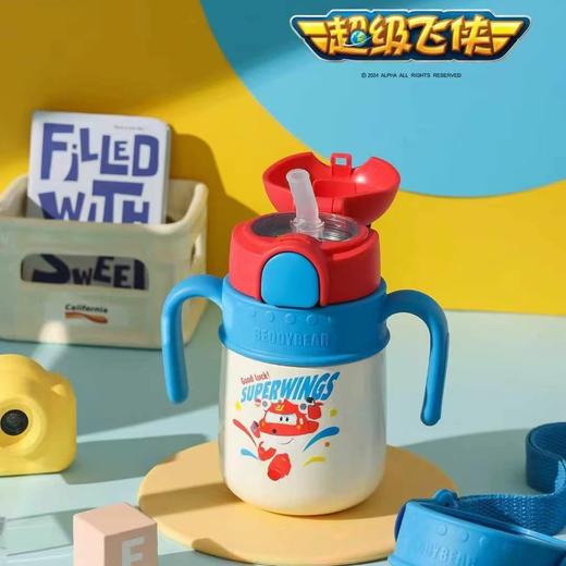 杯具熊超级飞侠联名系列乐迪学饮杯水杯 商品图0