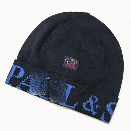 鲨鱼 撞色字母 刺绣小方标 针织帽/毛线帽/滑雪帽 PSS171 商品图6