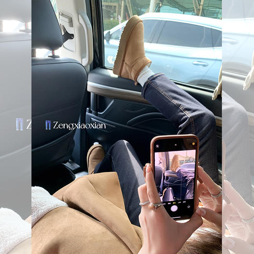 【149元任选2件】现货！加绒牛仔小脚裤 商品图3