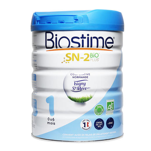 【保税】法国 合生元Biostime有机婴幼儿配方奶粉1段/2段/3段 800g原装进口 商品图3