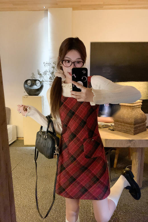 【129元任选2件】现货！杏色打底衫 商品图5