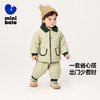 迷你巴拉长袖套装男女童抗菌棉翻领开襟棉服棉裤两件套冬新款 商品缩略图1