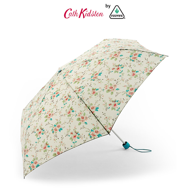 FULTON富尔顿CathKidston联名防晒伞三折折叠伞口袋伞超轻晴雨伞