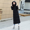 秋冬季新款韩版宽松大码女装过膝加厚外套女棉服棉衣女加长款 商品缩略图3