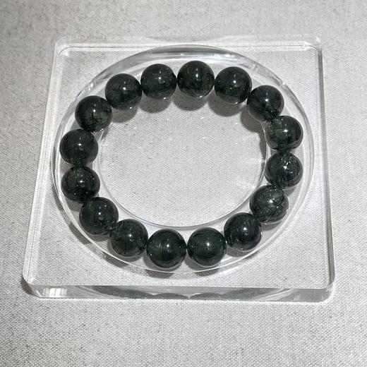 【男款】绿发晶手链 直径12.5mm 商品图2
