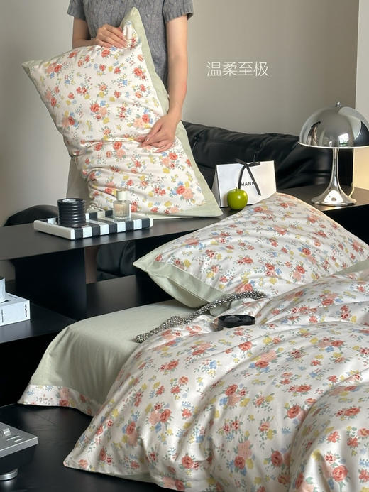 【全棉磨毛】 秋冬全棉火山磨毛加厚被套床单学生宿舍床套件床上用品四件套 商品图6