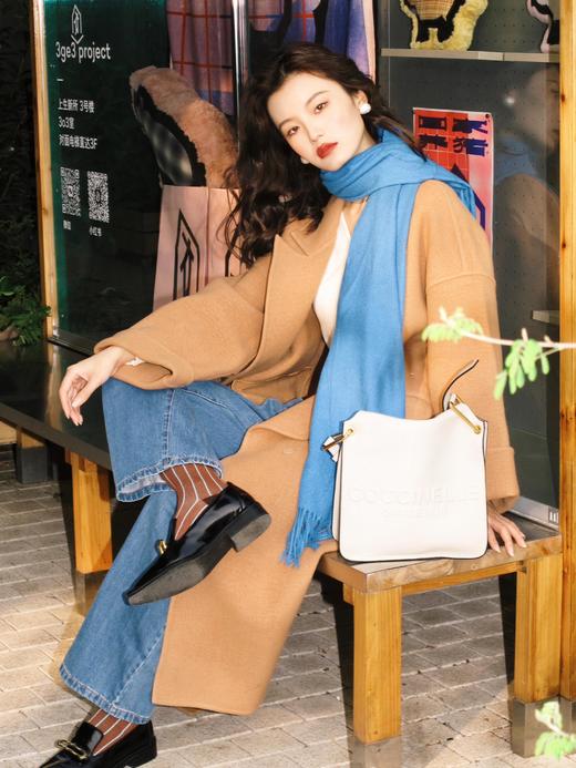 品牌直发❗️原价💰439元【AUChris羊绒羊毛围巾/披肩专场】高品质羊绒，亲肤不扎人⚠️赵丽颖、林一等明星同款，超百搭 ✅高奢羊绒面料，品质极好，柔软且蓄热🔺12色可选丨品牌直发 商品图12