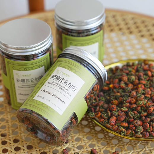 正宗新疆昆仑胎菊花茶50克*2罐176A119002 商品图0