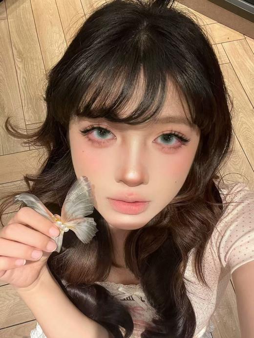 【月抛中直径】PFGIRLCON 月抛-翡翠冰湖-14.2mm-【月抛 度数0-800度 含525/575】 商品图1