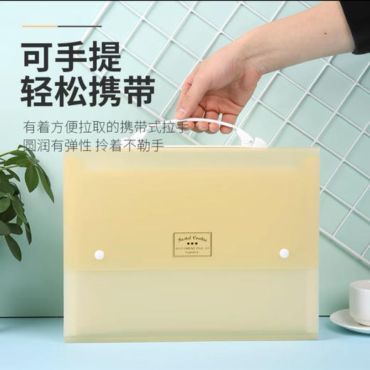 国誉 透明淡彩曲奇系列手提风琴包 50g/份（颜色随机） 商品图1