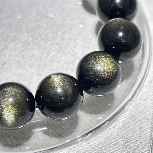 【男款】金耀石手链 直径14mm 商品图0