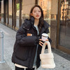 连帽羽绒棉服女 秋冬新款韩版大码宽松小个子面包服外套棉袄 商品缩略图2