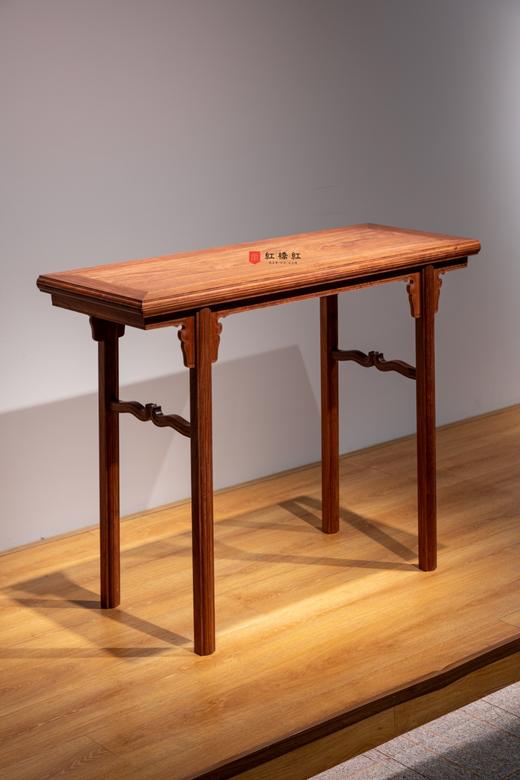 红桥红  家具严选  缅甸花梨（大果紫檀）【98 云熙 平头案】 商品图1