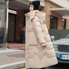 冬季新款可拆卸帽棉衣女中长款过膝加厚棉袄棉服女外套 商品缩略图3