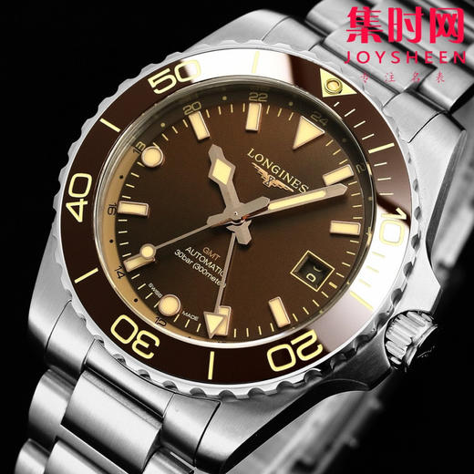 新品原版开模 浪琴 ETC新康卡斯潜水系列 康卡斯GMT腕表 41mm 男士腕表 商品图1